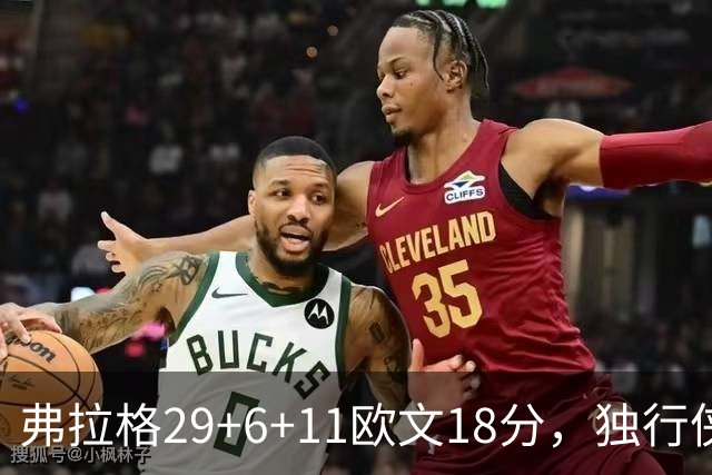 弗拉格29+6+11欧文18分，独行侠客场灭热火，字母三双难阻4连败